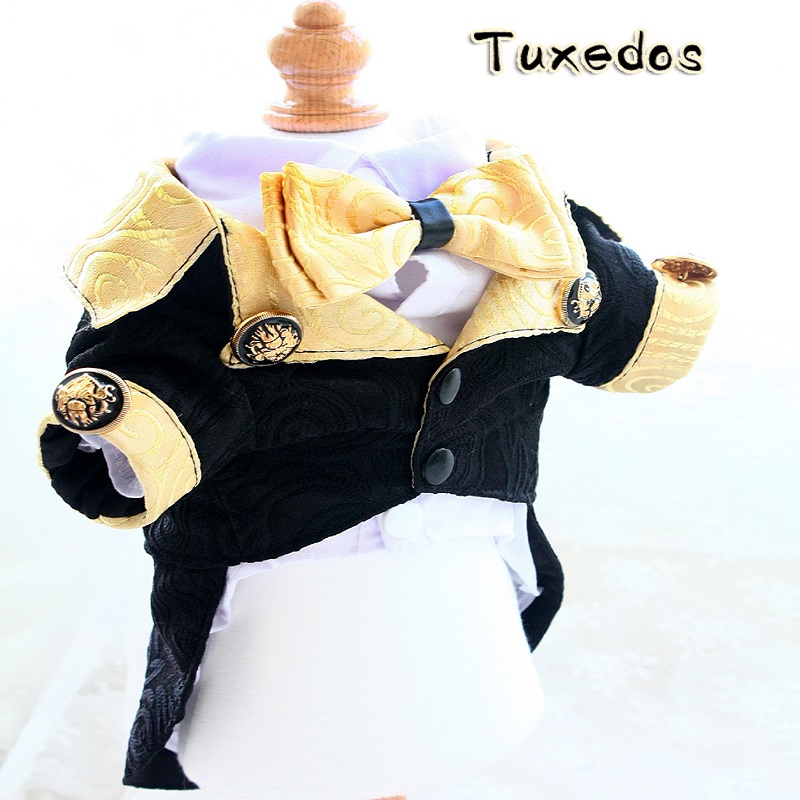 Suitsupply Wedding Tuxedo - Handgefertigte Hundekleidung, luxuriöse Heimtierbedarf, Hochzeitsanzug, Jacke,
