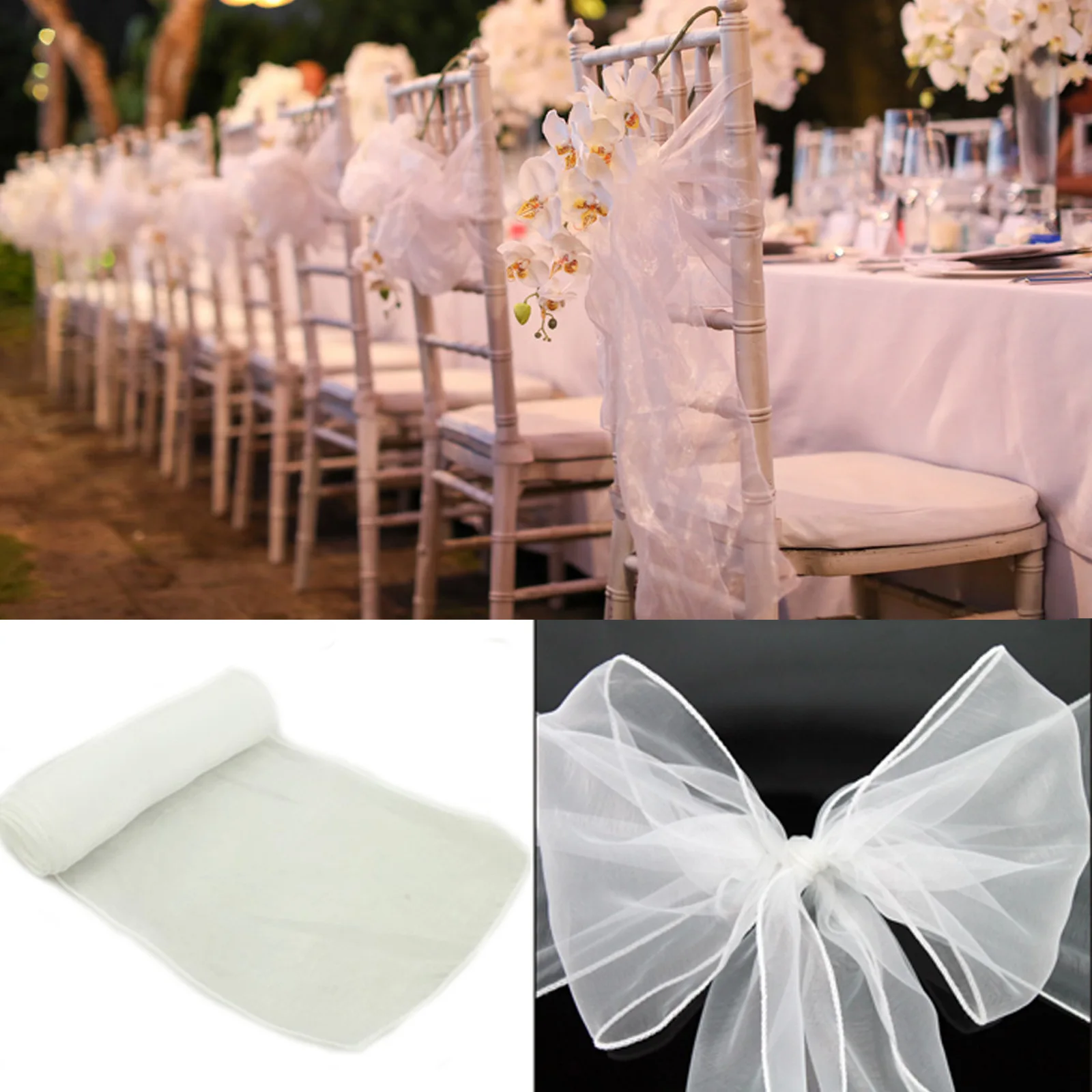 Großhandel 10/50 Pack Organza  – Wedding Supply Wholesale Bewertung und Preis