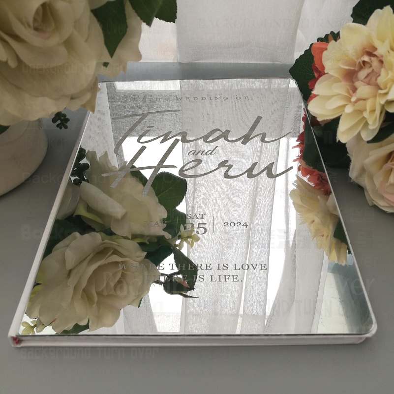 Personalisiertes Hochzeits-Gäs – Personalized Guest Book Bewertung und Preis