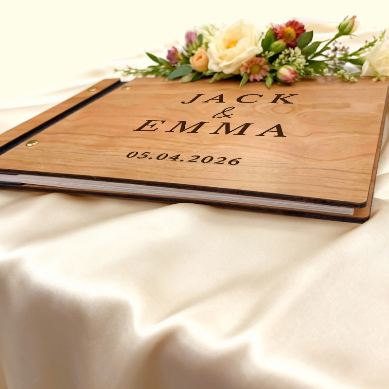 Personalisiertes Hochzeits-Gäs – Personalized Guest Book Bewertung und Preis