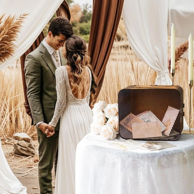 Hölzerne Hochzeitskartenbox mi – Wedding Card Box Bewertung und Preis