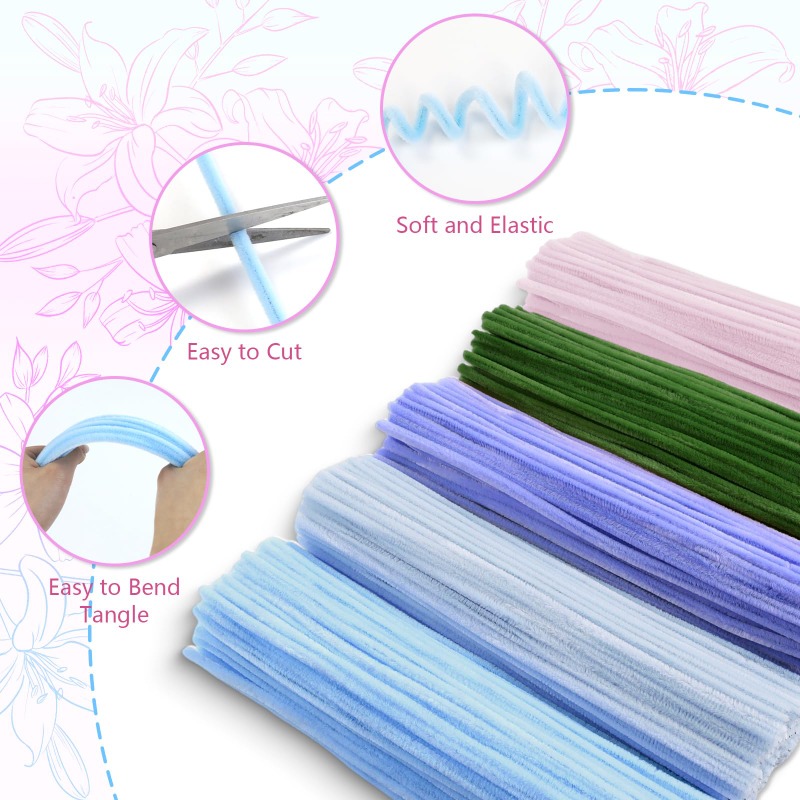 Pfeifenreiniger Chenille-Stiel – Wedding Supply Decor Bewertung und Preis