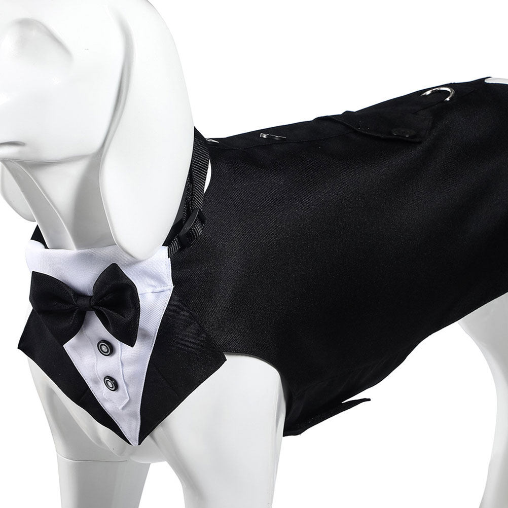 1 Set Hundeanzug und Bandana,  – Suitsupply Wedding Tuxedo Bewertung und Preis